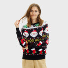 Organic Cotton Couples and Womens Christmas Jumper Santa Gifts Snowmen
