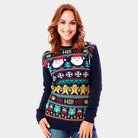 Santa Ho Ho Ho! Christmas Jumper Womens